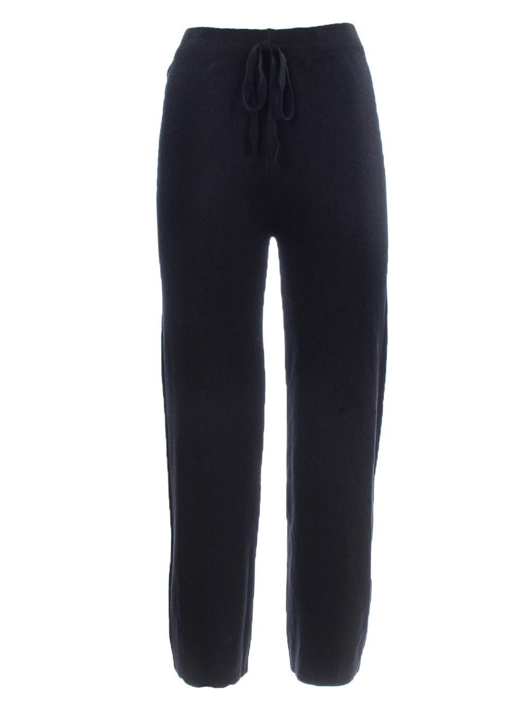 PANTALONE IN MAGLIA CALATA, TG UNICA - BLACK